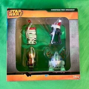 New Hallmark Star Wars Christmas Tree Ornaments Set Of 4